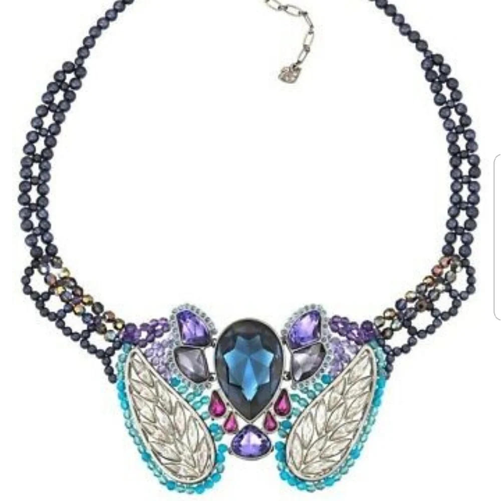 AUTHENTIC Swarovski Parade Large Statement Necklace NWT